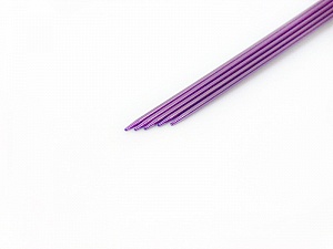 Color Double Point Knitting Needles 2 mm (US 0)
