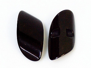 Siyah 5 Buttons - 4cmx2cm