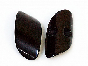 Koyu Kahverengi 5 Buttons - 4cmx2cm