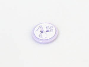 Leylak 5 ABC Figure Buttons 15 mm diameter