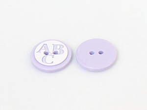 Leylak 5 ABC Figure Buttons 15 mm diameter