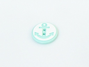 Nane Yeşil 5 Anchor Figure Buttons 15 mm diameter