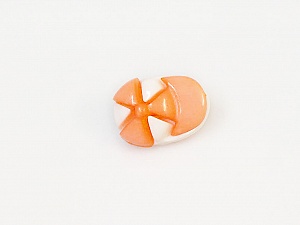 Beyaz Açık Somon 5 Cap Figure Buttons 15mm long