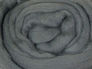 Grey Needle Felting Wool