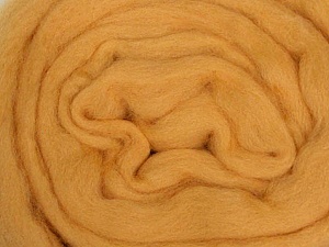Light Brown Needle Felting Wool