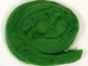 Grass Green Needle Felting Wool