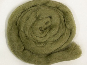 Khaki Needle Felting Wool