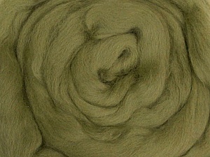 Khaki Needle Felting Wool