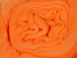 Açık Turuncu Needle Felting Wool