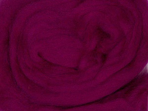 Fuchsia Needle Felting Wool