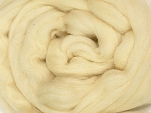 Cream Needle Felting Wool