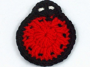 Knitted Accessory - Animal Figure Ladybird