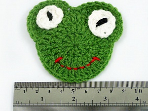 Knitted Accessory - Animal Figure Frog