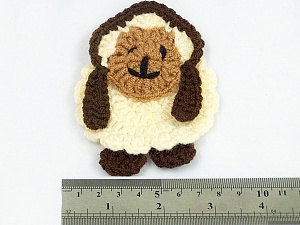 Knitted Accessory - Animal Figure Lamb