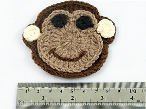 Knitted Accessory - Animal Figure Monkey