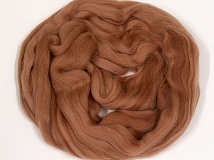 Rose Brown Needle Felting Wool