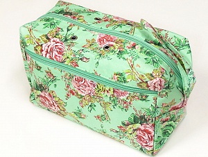Floral Design Multicolor Yarn Skein Bag