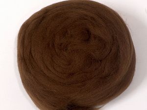 Kahverengi Needle Felting Wool