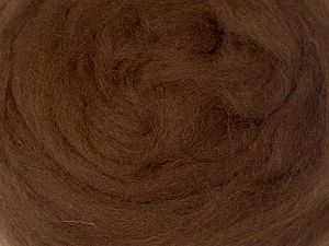 Kahverengi Needle Felting Wool