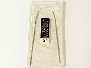 Grignasco Aluminum Circular Knitting Needles 80 cm - Size: 2.5 mm (US 1)
