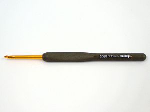 Tulip Mind Crochet Hook with Soft Grip 5.5/0 - 3.25 mm