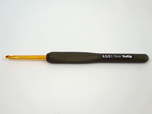 Tulip Mind Crochet Hook with Soft Grip 6.5/0 - 3.75 mm