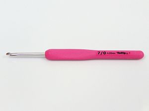 Tulip Etimo Rose Steel Crochet Hook with Soft Grip 7/0 - 4.00 mm