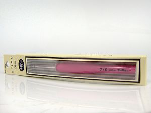 Tulip Etimo Rose Steel Crochet Hook with Soft Grip 7/0 - 4.00 mm