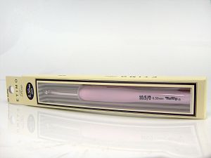 Tulip Etimo Rose Steel Crochet Hook with Soft Grip 10.5/0 - 6.50 mm