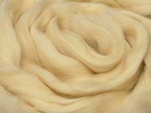 Koyu Krem Needle Felting Wool