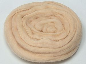 Açık Bej Needle Felting Wool