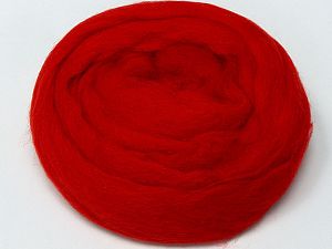 Kırmızı Needle Felting Wool
