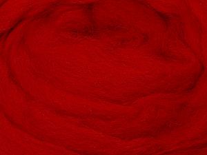 Kırmızı Needle Felting Wool