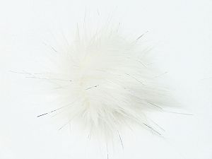 Krem 8 Faux Fur PomPoms