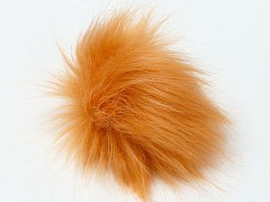 Altın 8 Faux Fur PomPoms