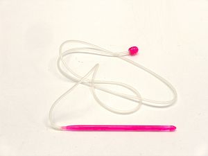 Plastic Afghan/Tunisian Crochet Hook 6.5 mm (US 10 1/2)