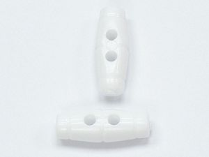 Beyaz 5 Shepherd Buttons 15mm long