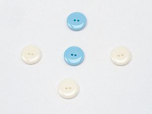 Karışım 5 Dog Face Figure Buttons 15mm long