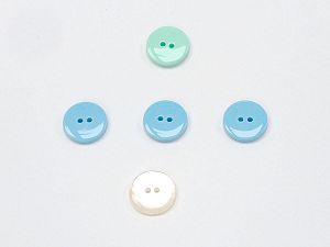 Karışım 5 Butterfly Figure Buttons 15mm long