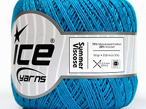 Summer Viscose Turquoise