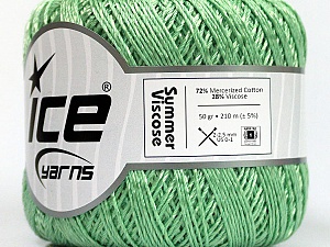 Summer Viscose Mint Green