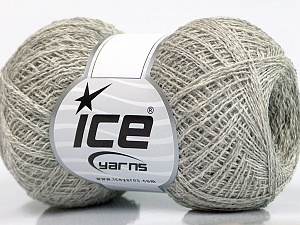 Lüks İplik Açık Gri Cashmere Silk