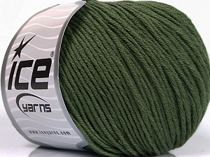 Cotton Bamboo Light Koyu Haki