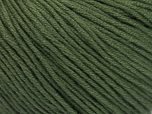 Cotton Bamboo Light Koyu Haki