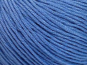 Cotton Bamboo Light Indigo Mavi