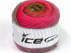 Cakes Chain Pink Grey Dark Green