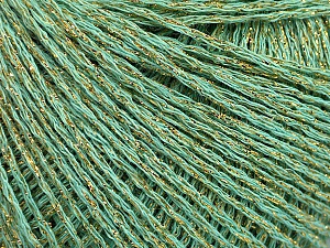 Sale Metallic Mint Green Gold