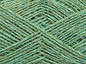 Sale Summer Mint Green Gold