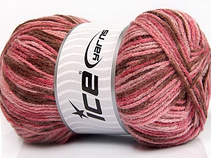 Sale Self-Striping Pembe tonları Kahverengi