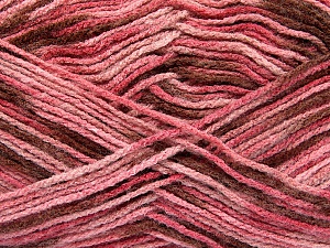 Sale Self-Striping Pembe tonları Kahverengi